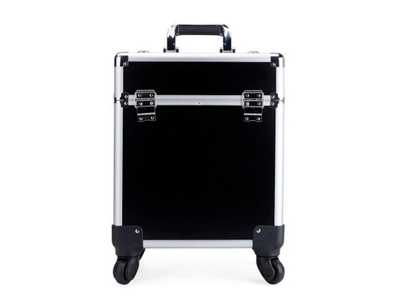 Cosmetic Case Makeup Bag On Wheels Black @ Crazy Sales - We have the