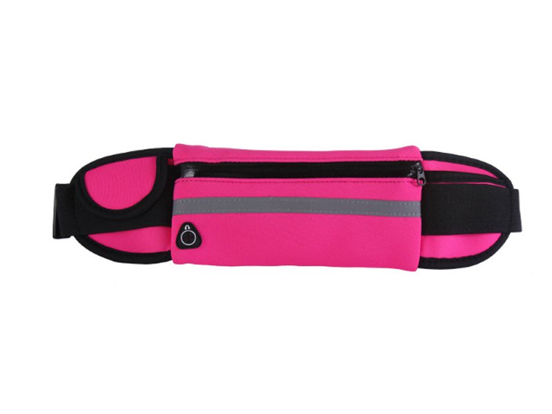 Waterproof Running Waist Bag - Pink