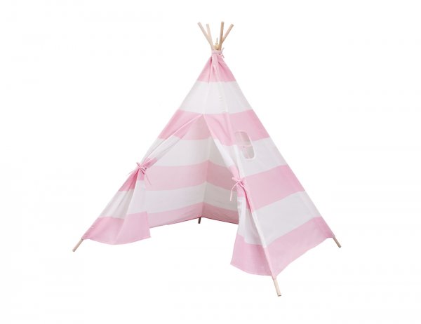 Kid's Teepee Play Tent - Pink