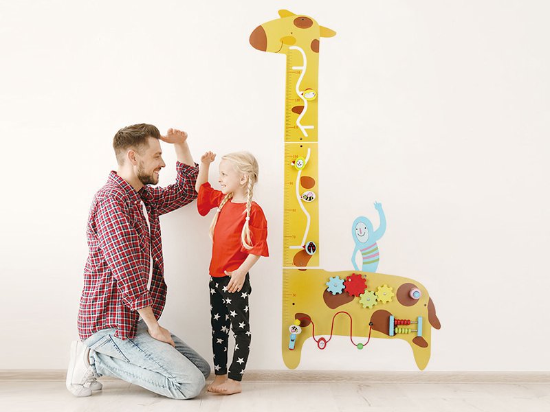 Kid's Giraffe Height Chart