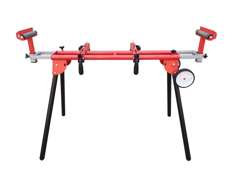 Adjustable Mitre Saw Stand / Sawhorse with Rollers