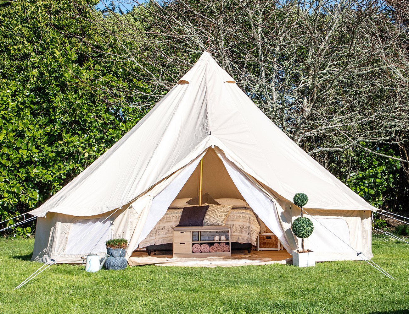 Living Culture 3m Glamping Bell Tent Crazy Sales We have the best