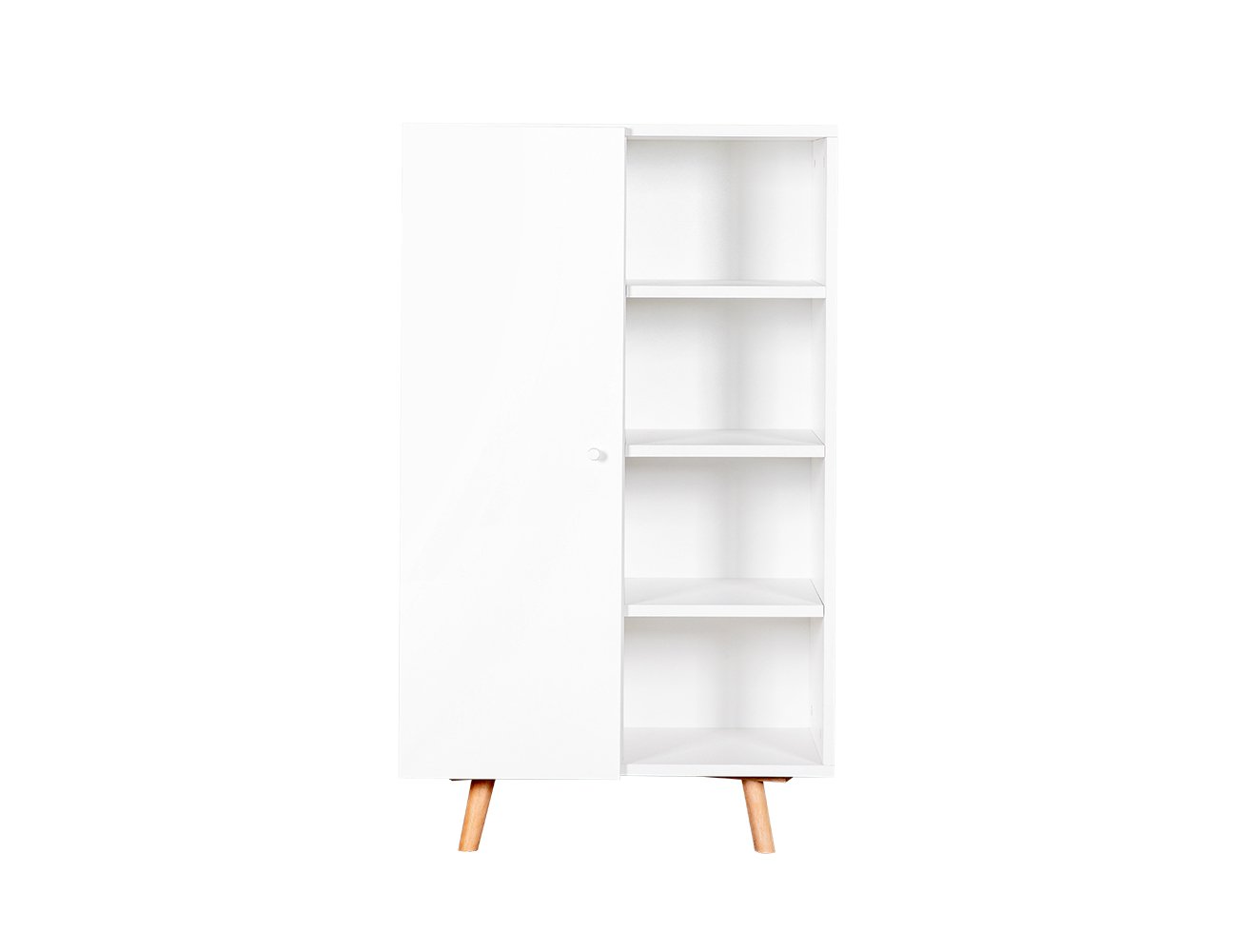 Compact Cabinet with Shelves (Fully Assembled)