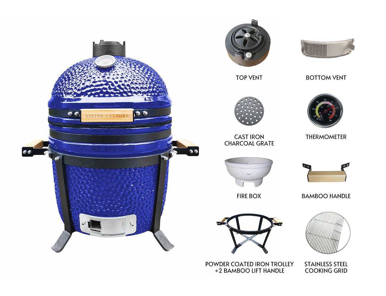 kamado blue