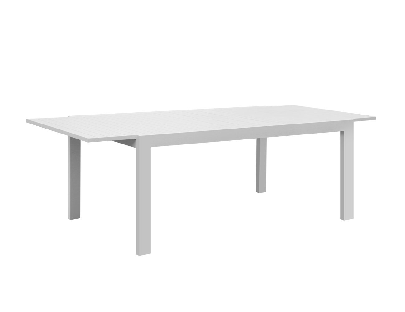 Cumulus Outdoor Extension Table - White