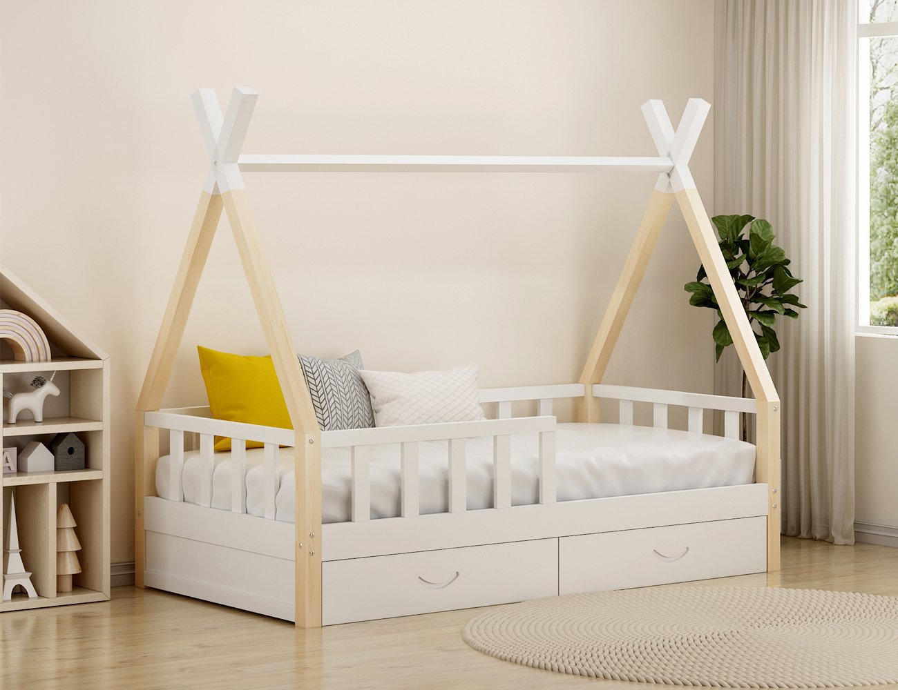 Sora Kids Single Bed Frame @ Crazy Sales - We have the best daily deals