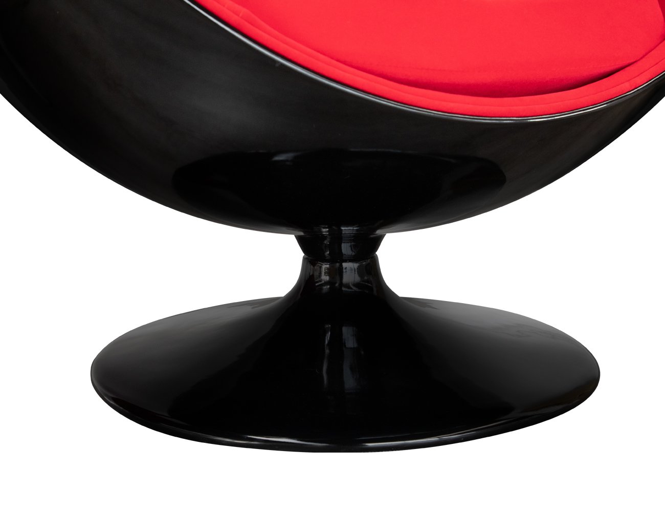 Classic Modern Ball Chair Black/Red Crazy Sales We have the best daily deals online!