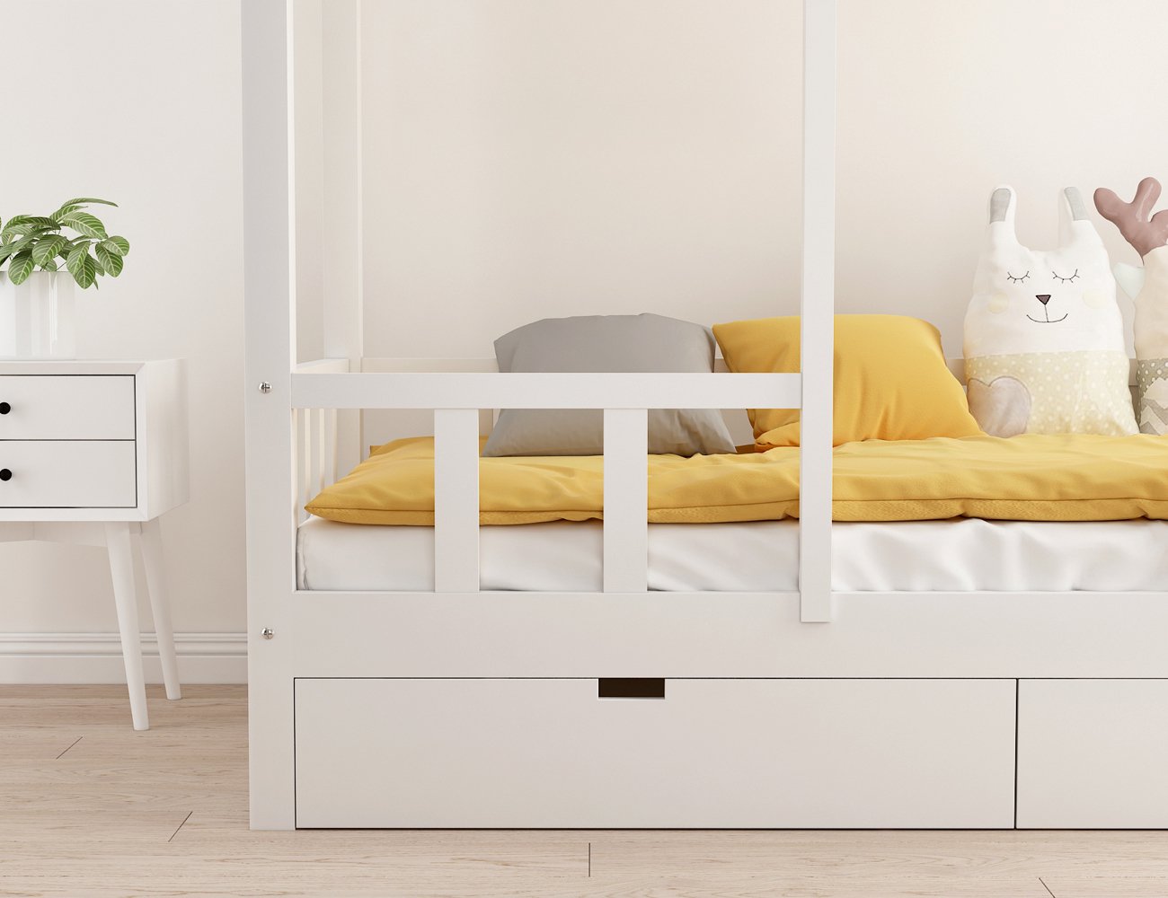 Lina Kids Single Bed Frame + Mattress Set Crazy Sales We have the