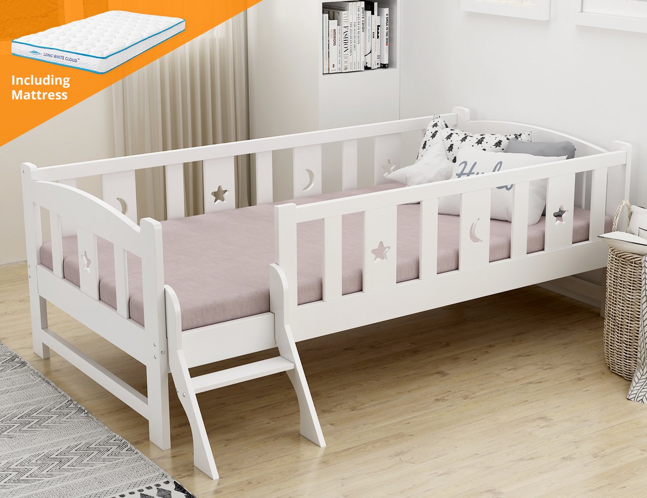 kids bed and mattress set