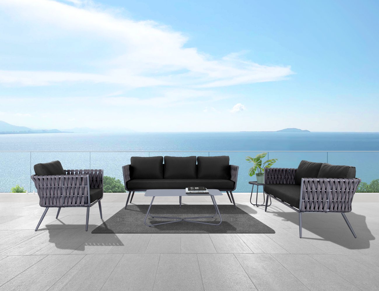 Finch Aluminum Outdoor Coffee Table Crazy Sales We have the best