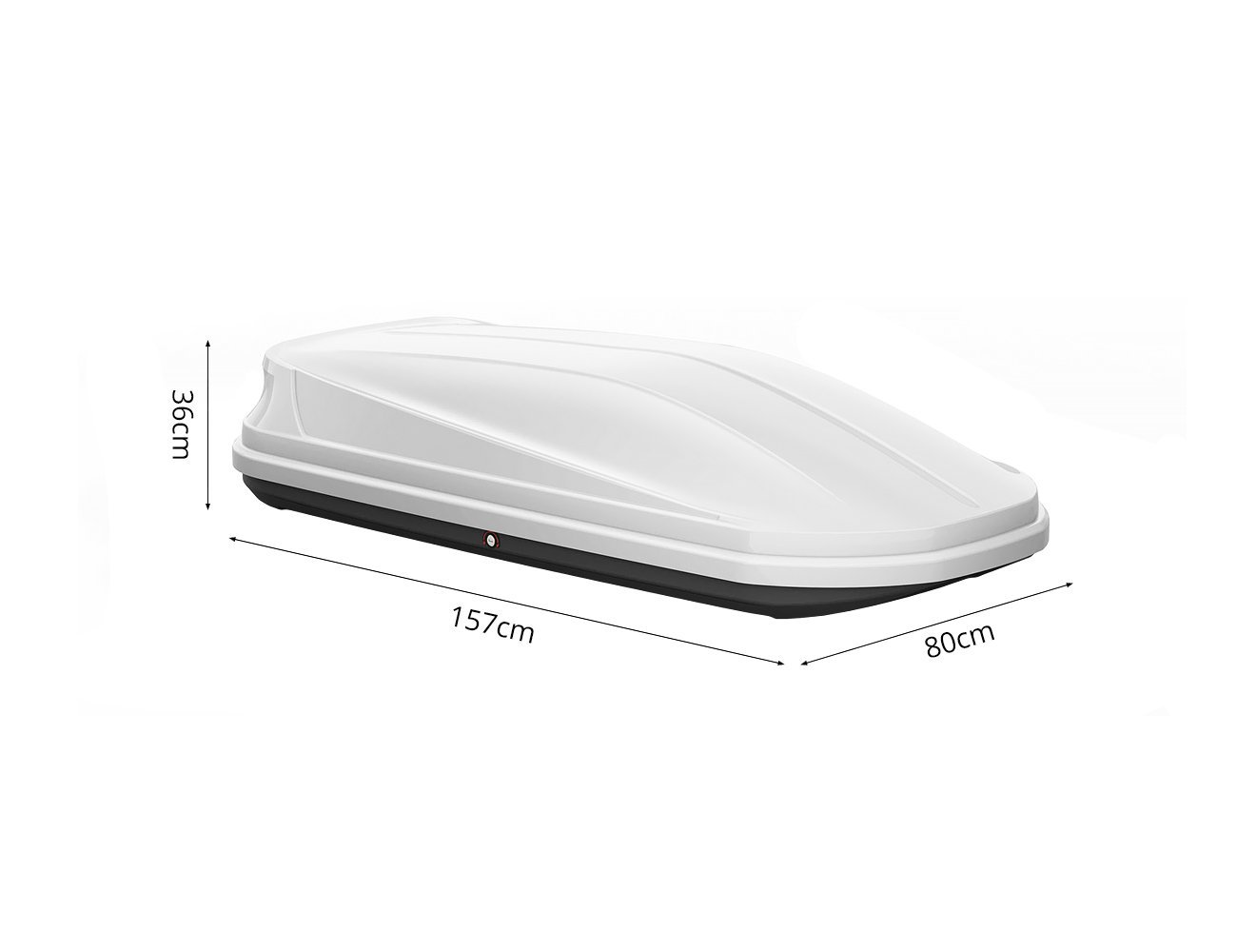 Car Roof Box White 400L Crazy Sales We have the best daily deals
