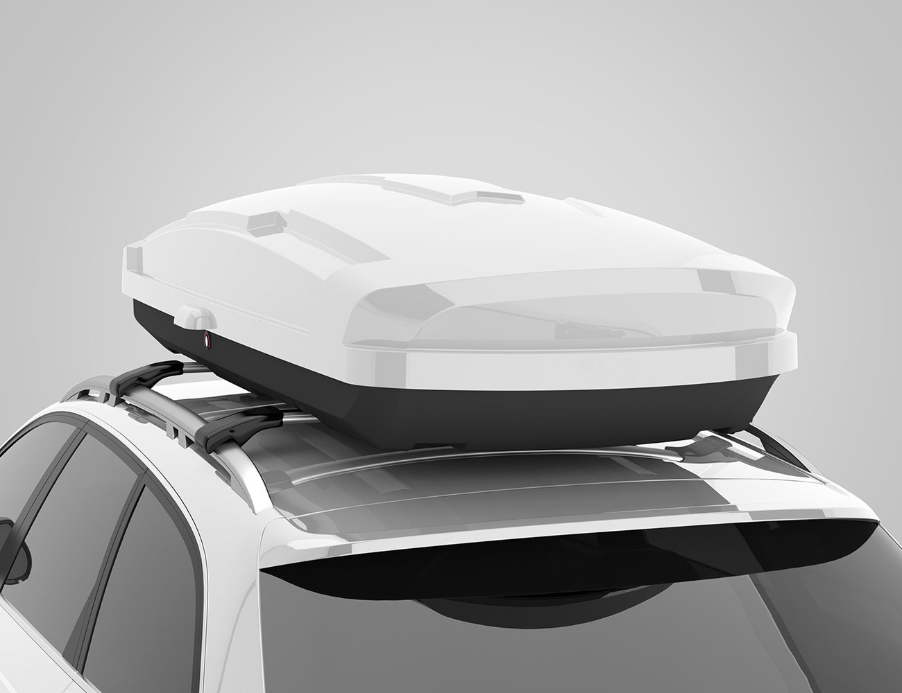 Car Roof Box White 850L Crazy Sales We have the best