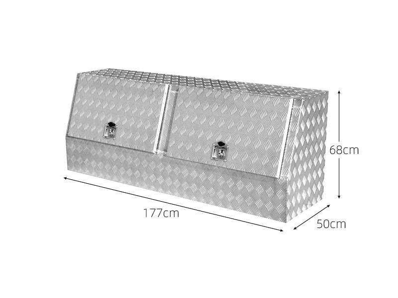 Double Lid Aluminium Truck Tool BoxSilver Crazy Sales We have the