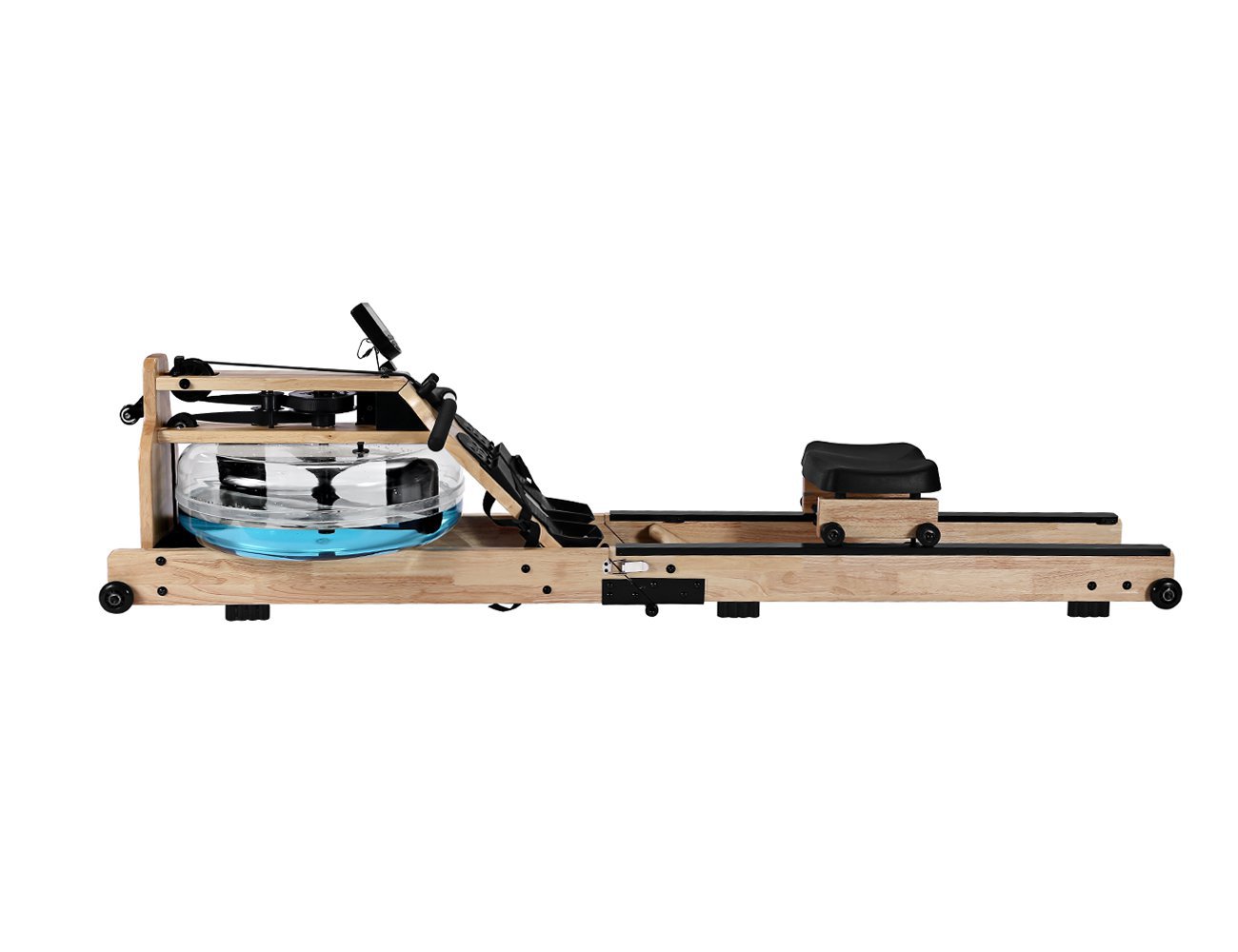 Water Resistance Wooden Rowing Machine