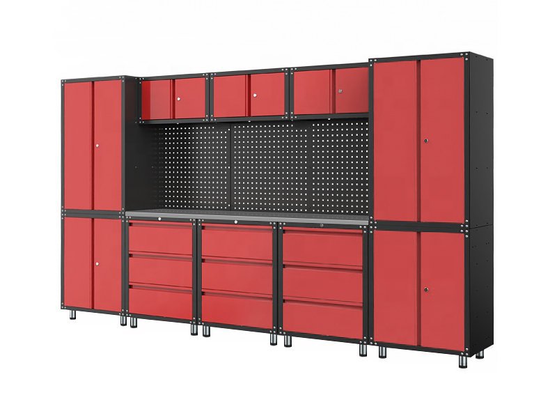 Modular Garage & Stainless Steel Workbench Crazy Sales We