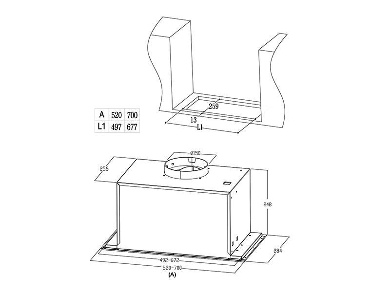 Midea 52cm Rangehood Intergrated Powerpack Crazy Sales We have