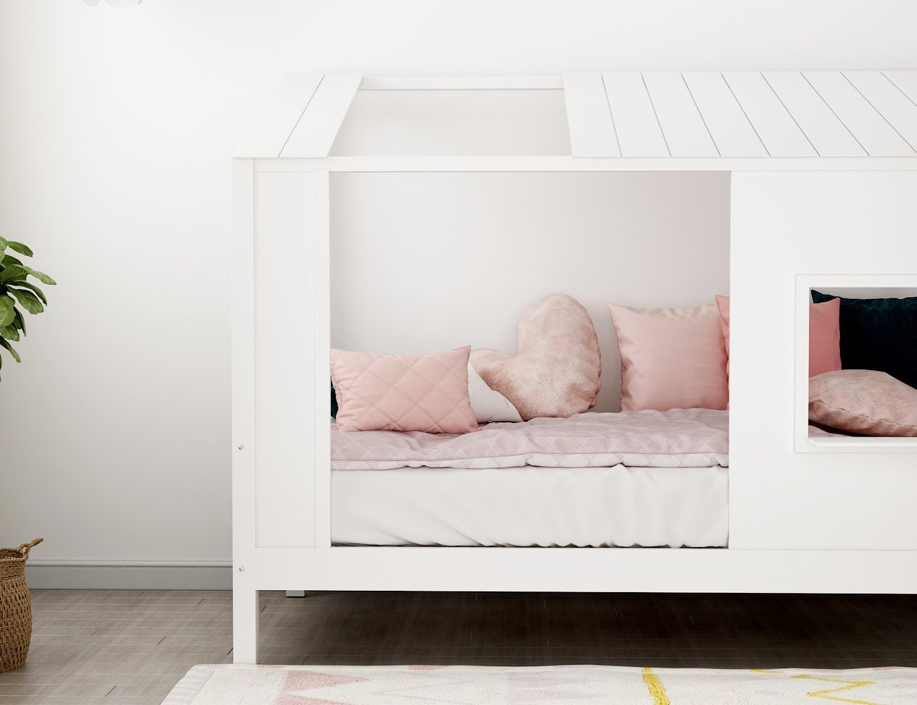Kids King Single Bed Frame + Mattress Set - Jiro @ Crazy Sales - We
