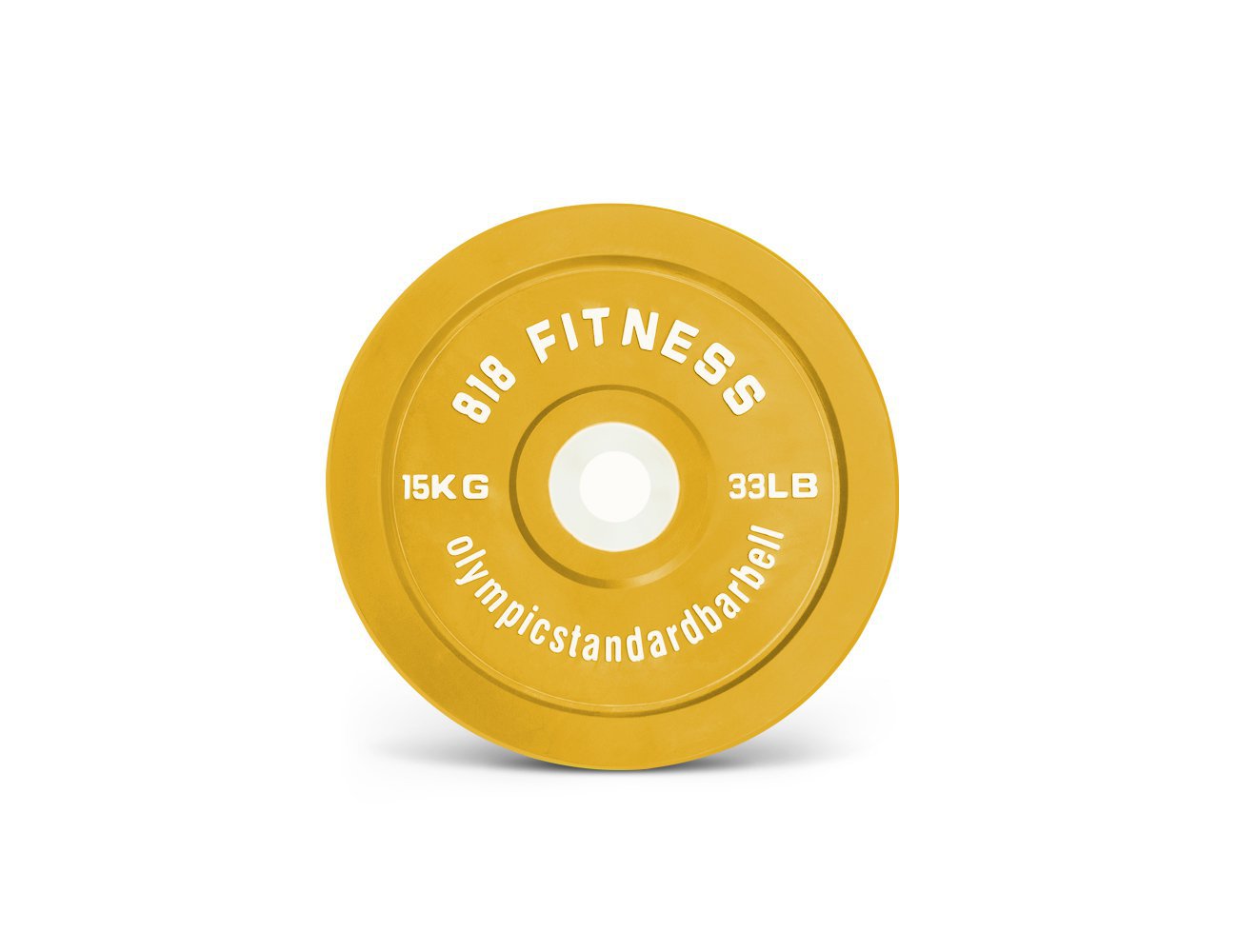 15kg Olympic Bumper Weight Plates x 2 Pieces