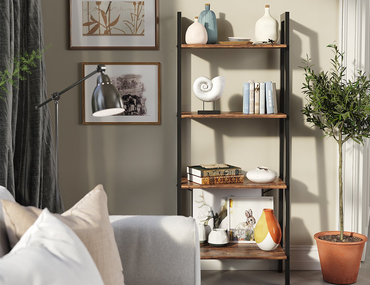 Vasagle 4 Tier Ladder Shelf Crazy Sales We have the best daily