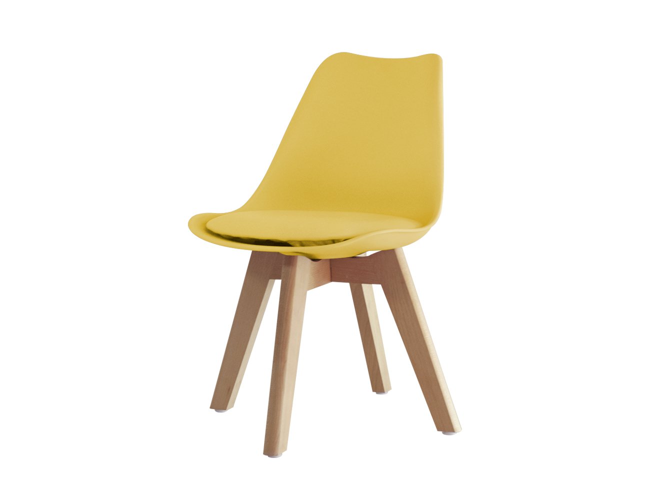 Kids Scandi Style Chair - Yellow