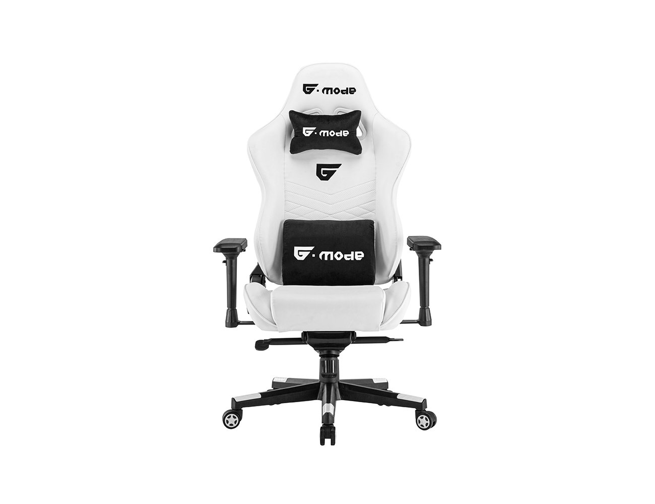 Axle Gaming Office Chair - White + Black