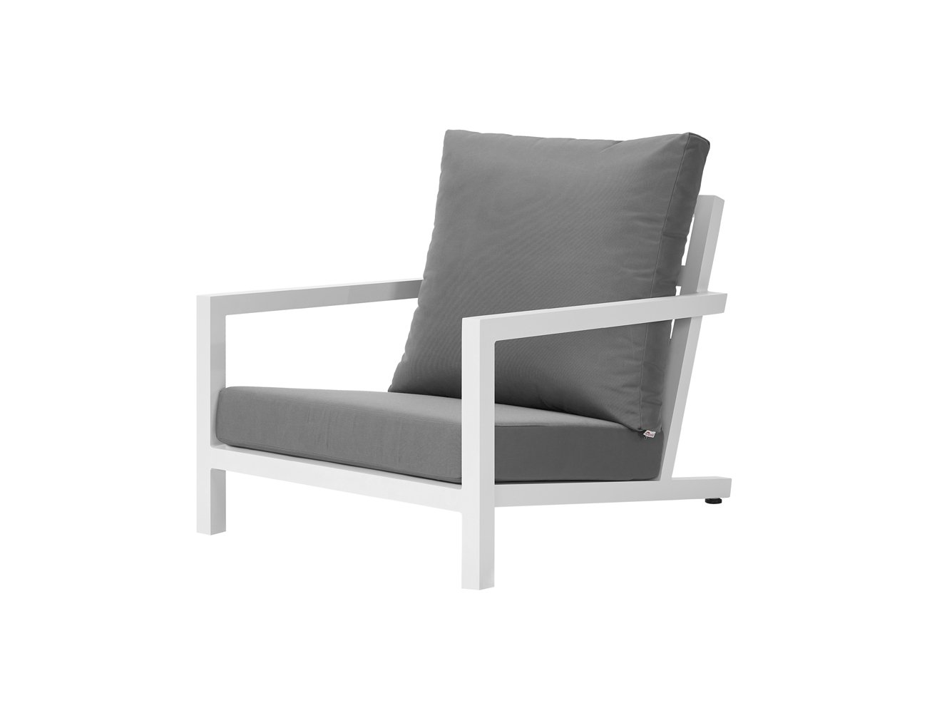 Viana Aluminium Outdoor Club Chair - White