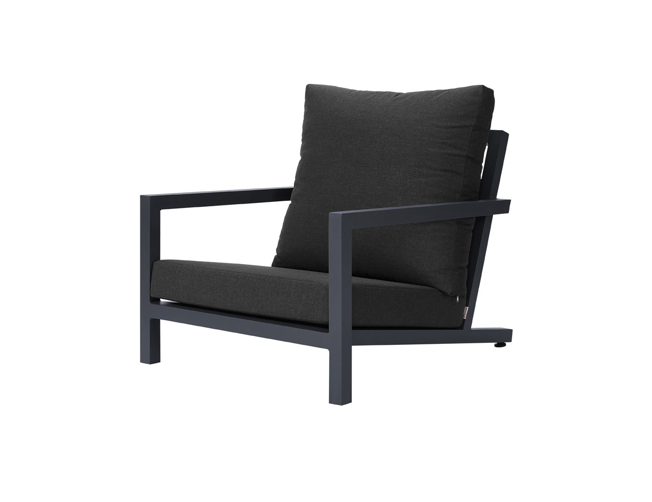 Viana Aluminium Outdoor Club Chair - Grey