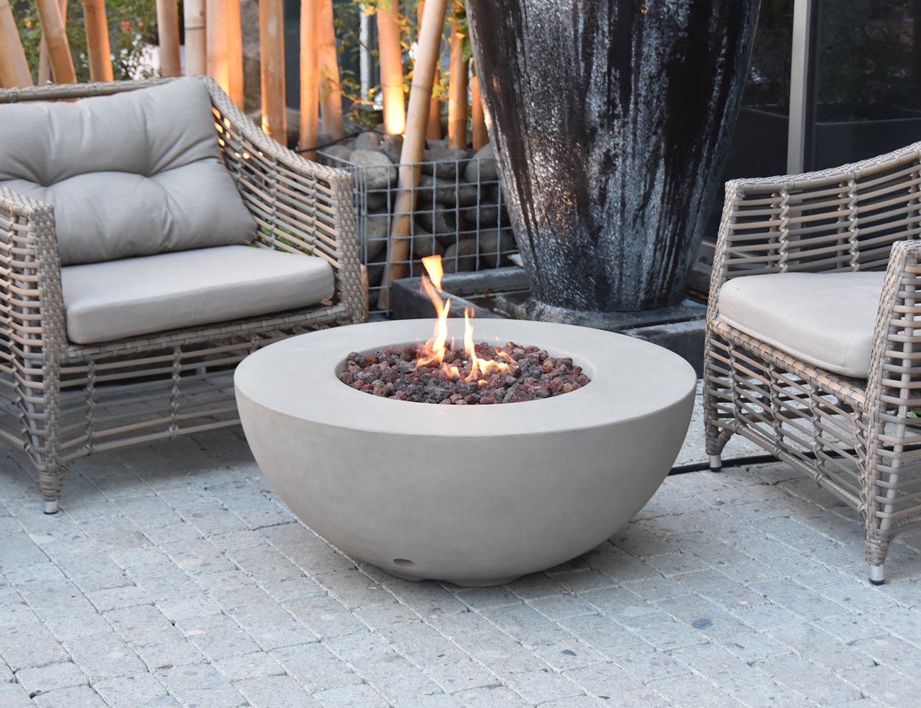 Roca Gas Fire Pit Table