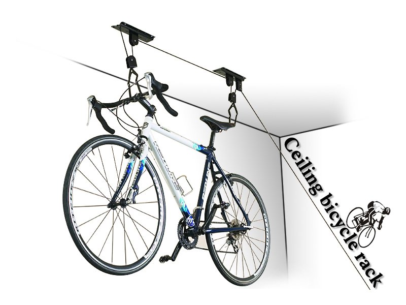 Overhead Storage System for Bikes & Snowboards @ Crazy